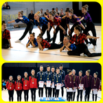 AeroDance 6-12er Team AK12-14 & Goldmedaillengewinner 4-5erTeam