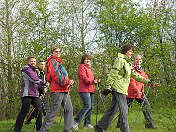 Wandern im Grünen